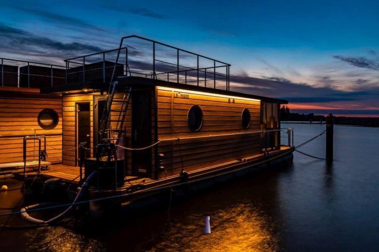 Hausboot Fjord Polaris Mit Biosauna In Barth Buitenkant foto
